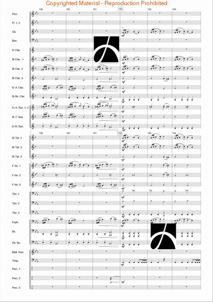 Virginia Concert Band scores gallery preview page 26