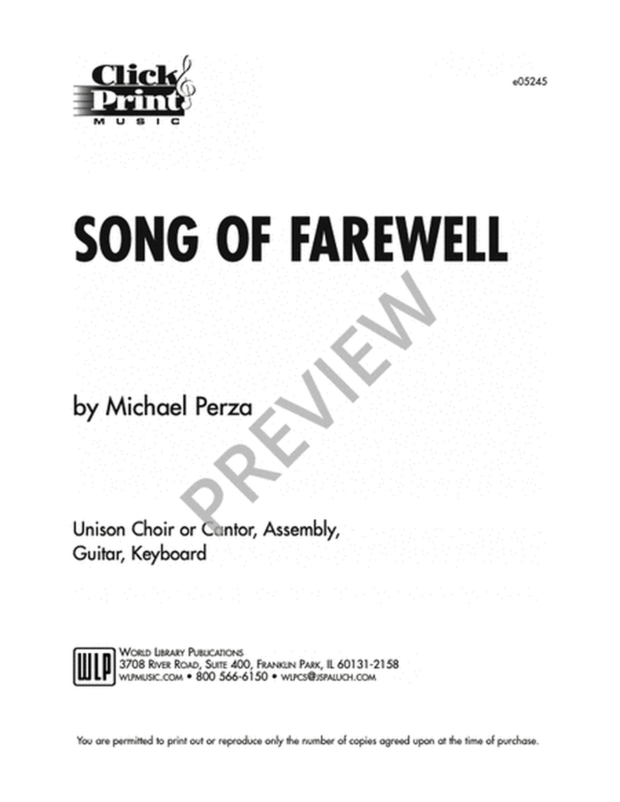 Song of Farewell image number null