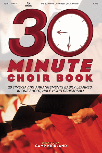 The 30-Minute Choir Book (Orchestra Parts and Conductor's Score, CD-ROM) image number null