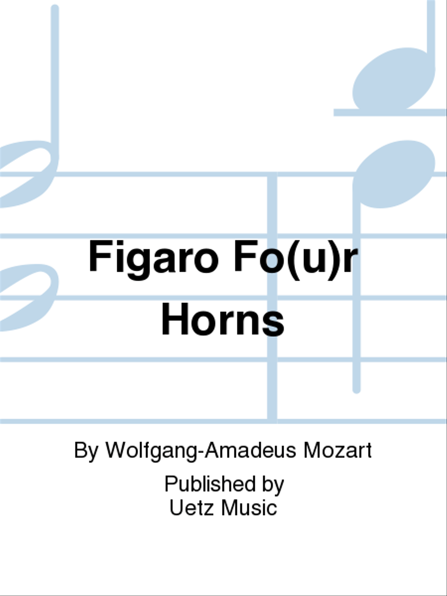 Figaro Fo(u)r Horns Horn scores gallery preview page 1