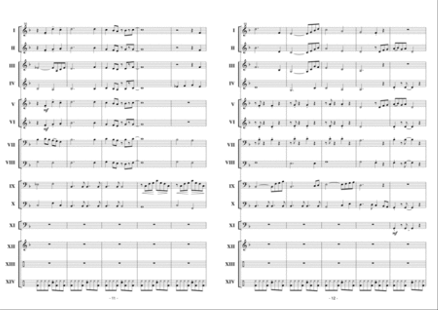 Pleased To Meet You Concert Band scores gallery preview page 7