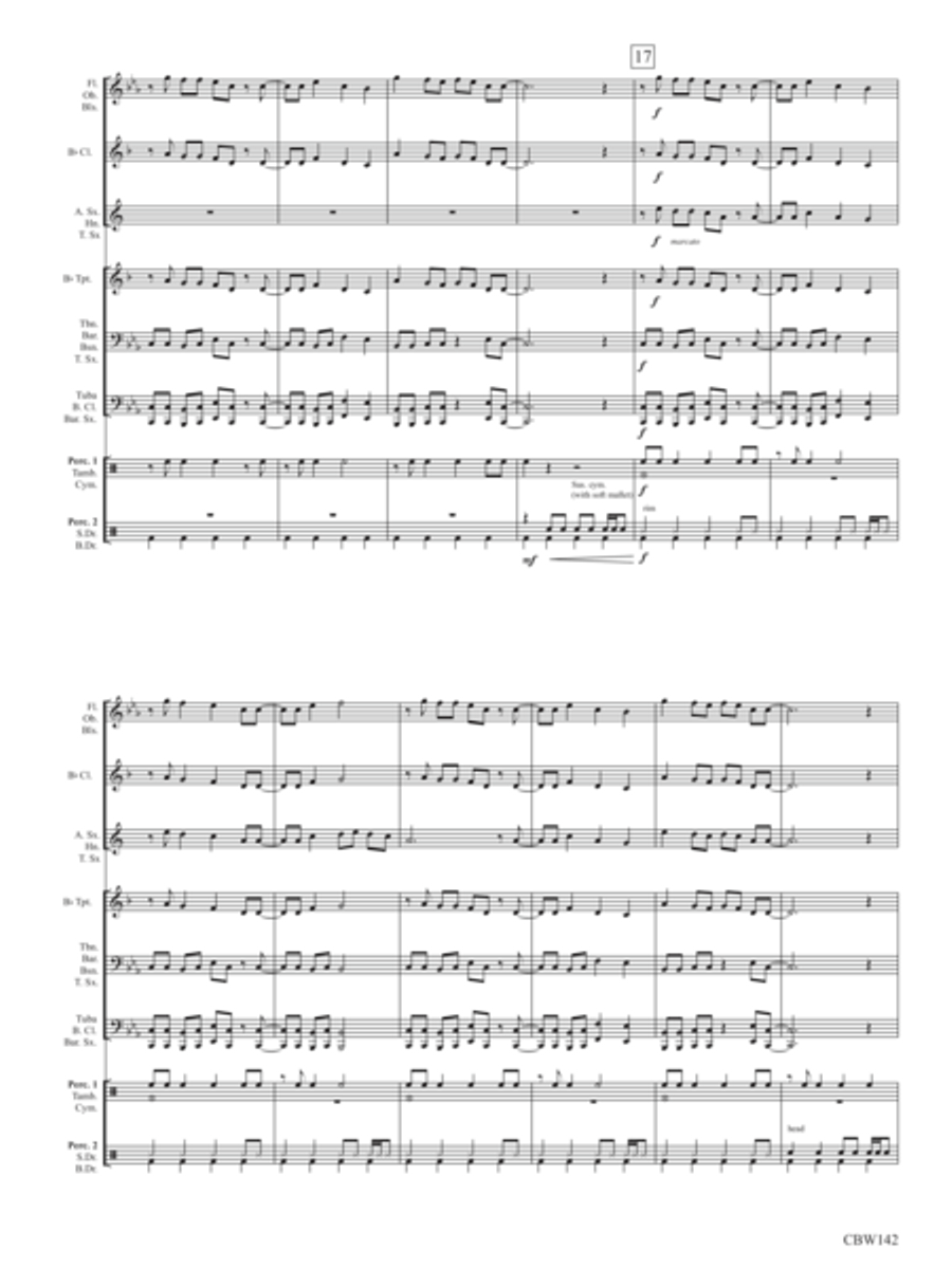 Crank it Up! Concert Band scores gallery preview page 3