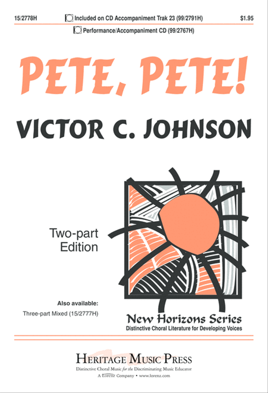 Pete, Pete! Pete, Pete! 2-Part scores gallery preview page 2