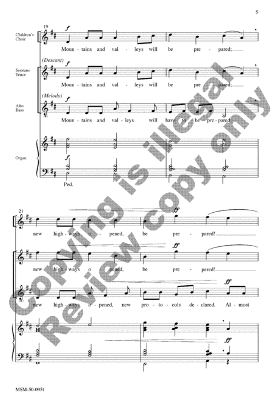 All Earth Is Hopeful 4-Part scores gallery preview page 11