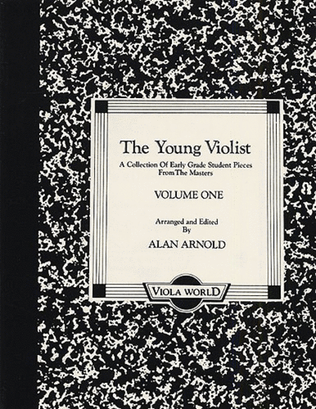 Book cover for The Young Violist - Volume One
