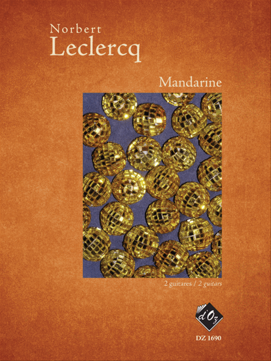 Mandarine Classical Guitar scores gallery preview page 1