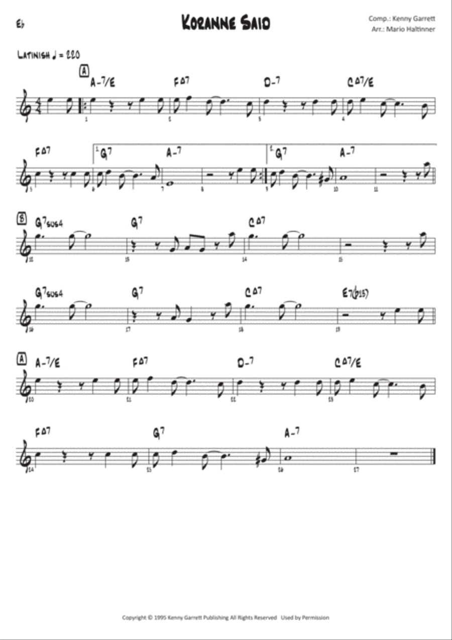 Koranne Said Koranne Said Piano scores gallery preview page 2