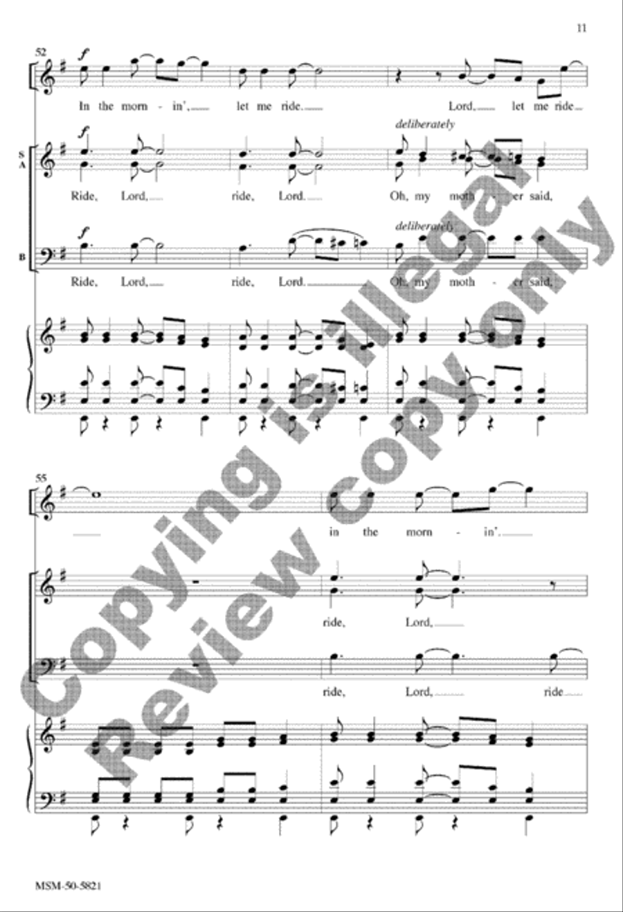 If I Got My Ticket If I Got My Ticket 3-Part scores gallery preview page 25