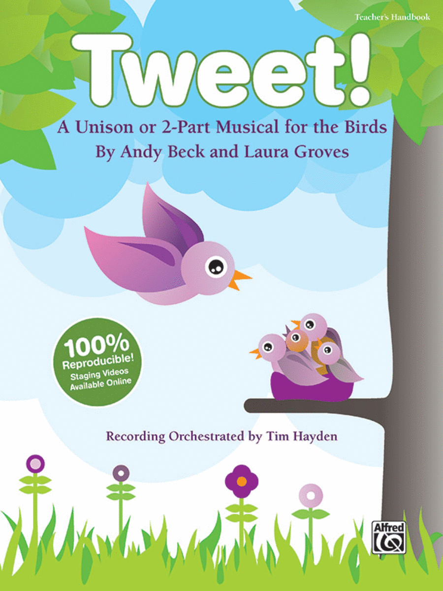Tweet! Unison Choir scores gallery preview page 1