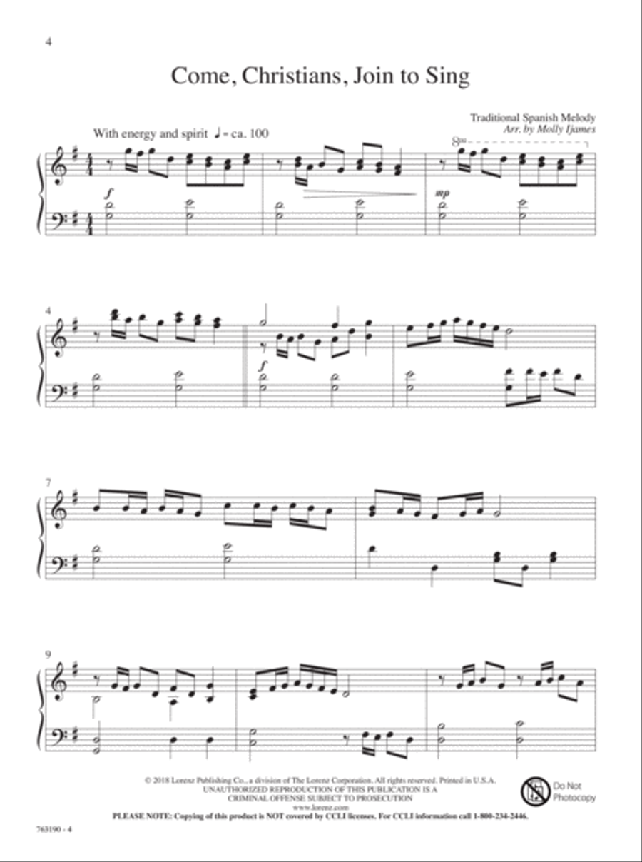 Simply Hymns Simply Hymns Piano Solo scores gallery preview page 1