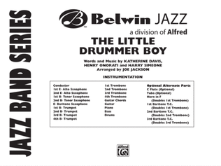 Book cover for The Little Drummer Boy: Score