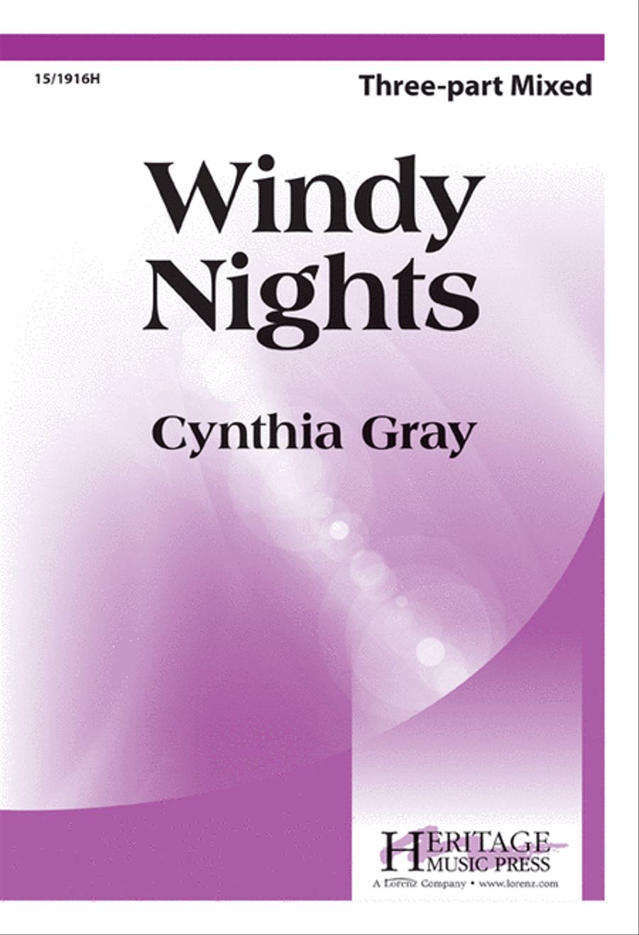 Windy Nights Windy Nights 3-Part scores gallery preview page 1