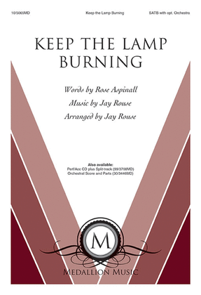 Book cover for Keep the Lamp Burning