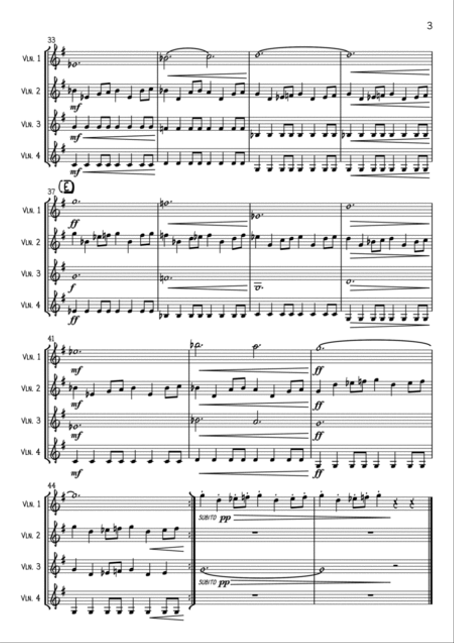Game Of Thrones Violin scores gallery preview page 3