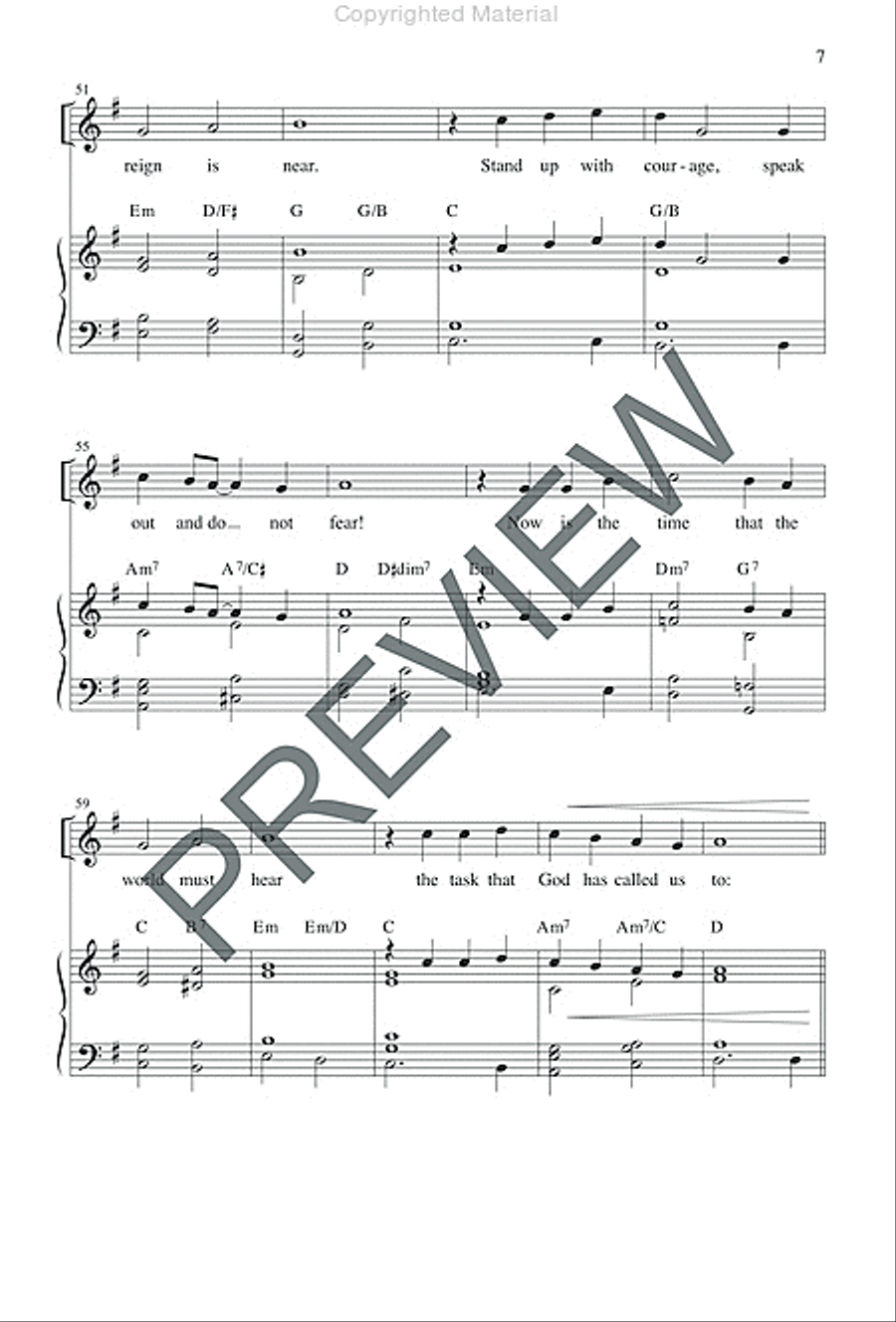 Sing for Peace - Preview edition SA scores gallery preview page 6