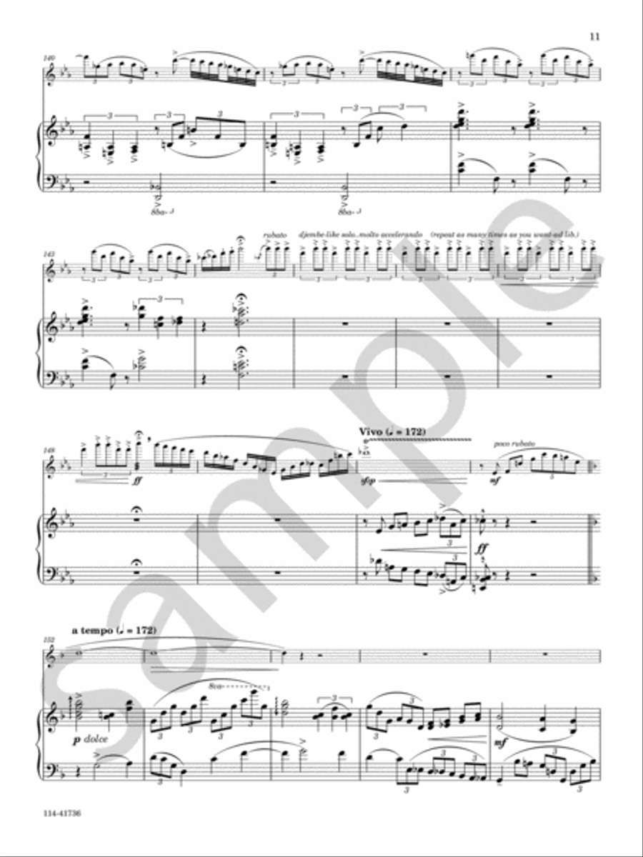Wish Chamber Music scores gallery preview page 12