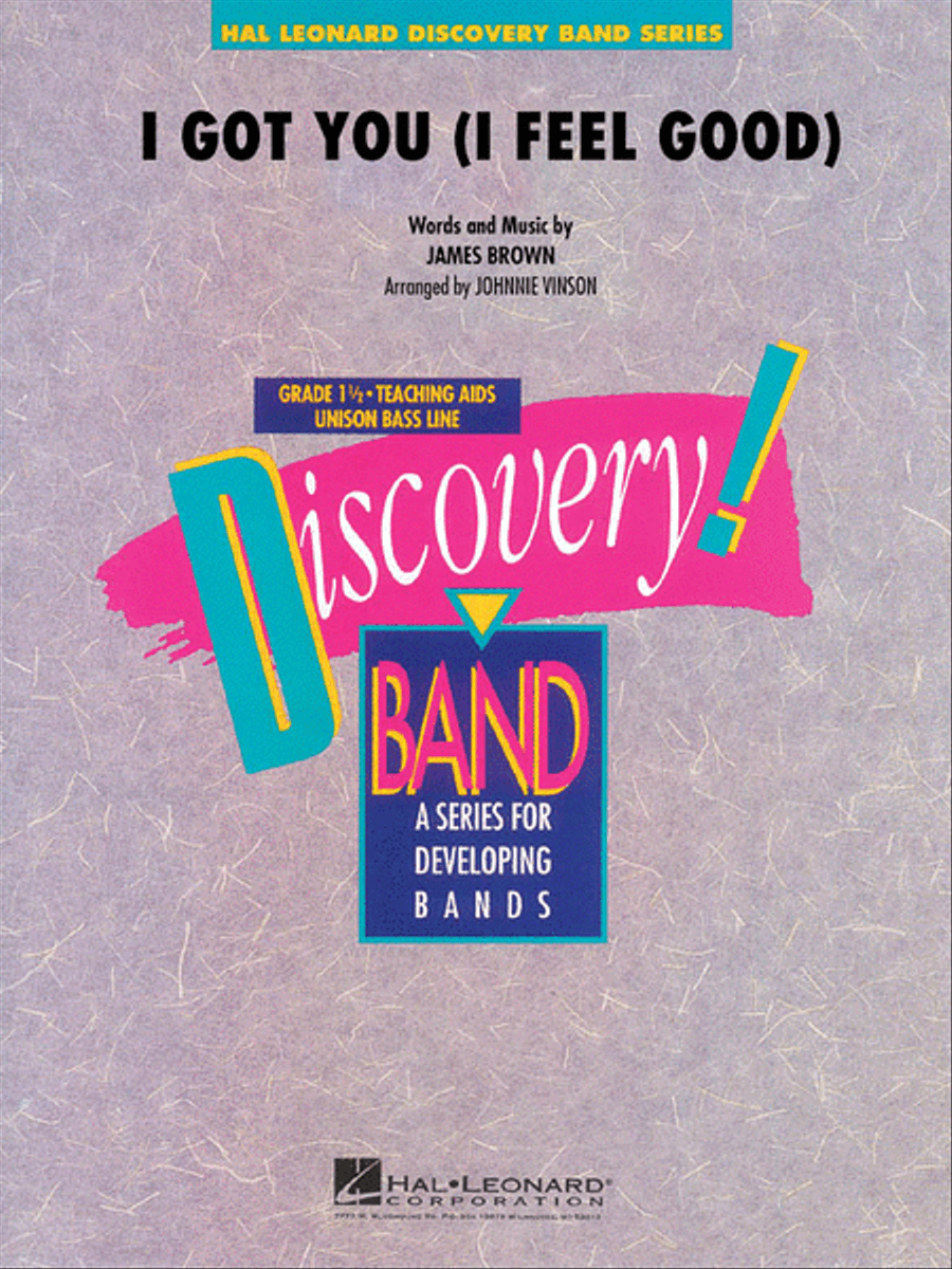 I Got You (I Feel Good) Concert Band scores gallery preview page 1