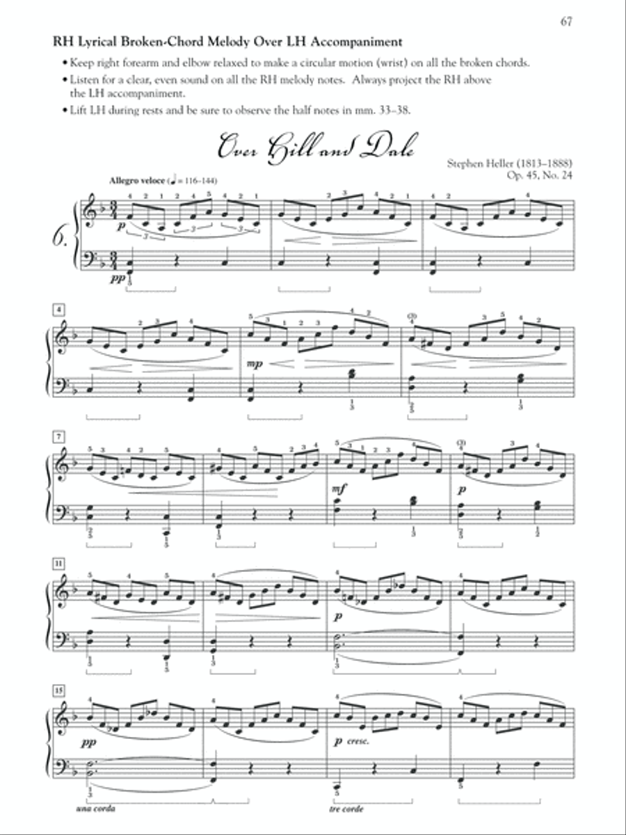 Burgmuller, Czerny & Hanon -- 41 Piano Studies Selected for Technique and Musicality, Book 2 Piano Method scores gallery preview page 5