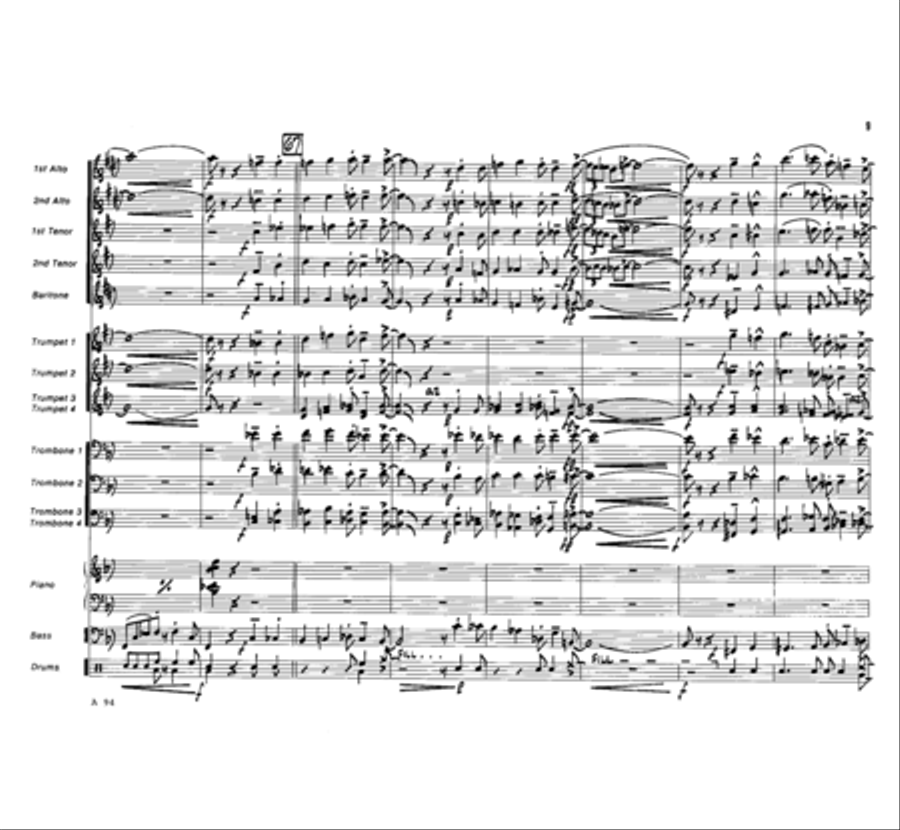 Storm Warning Storm Warning Jazz Ensemble scores gallery preview page 10