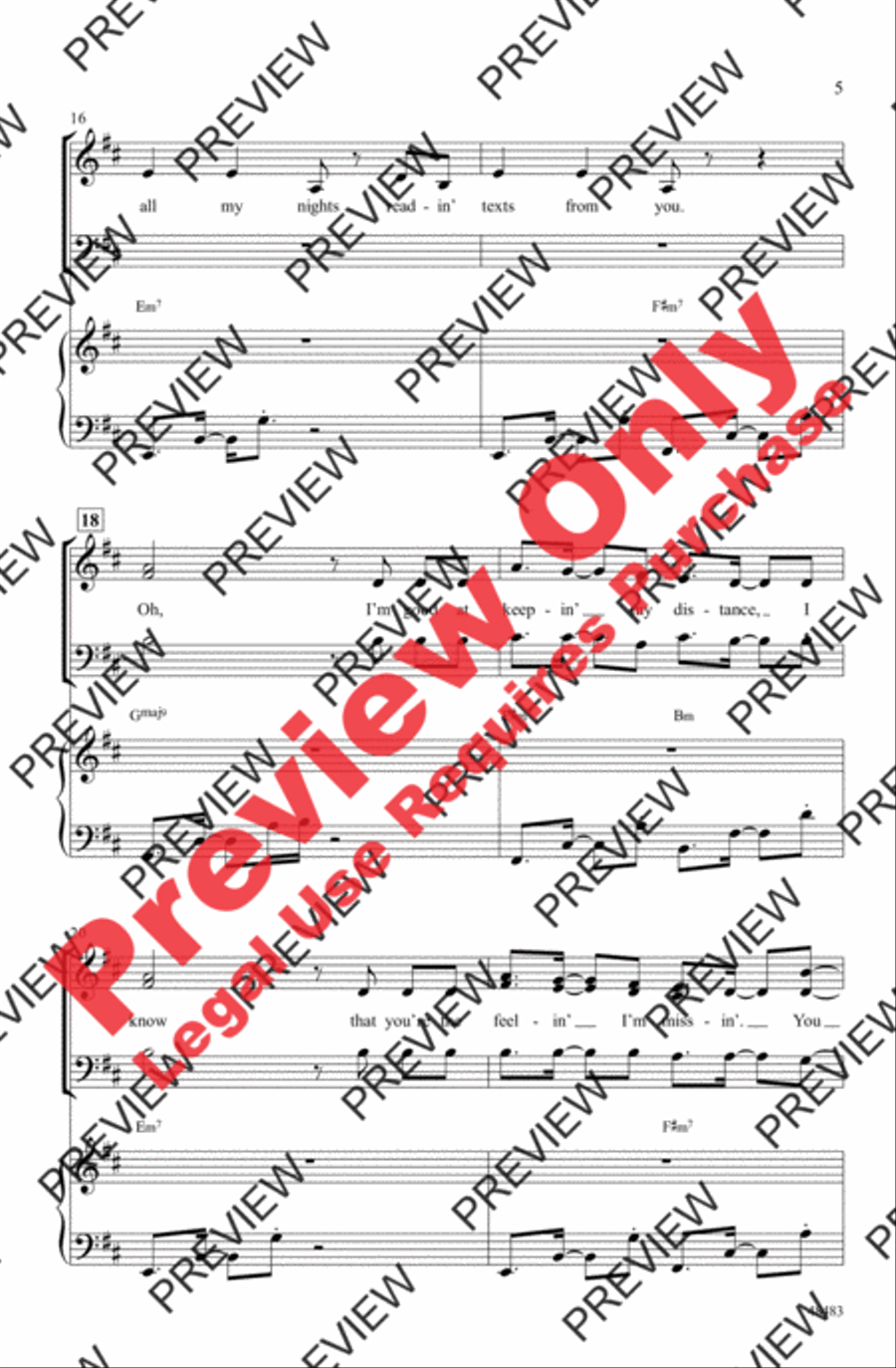If I Can't Have You If I Can't Have You 3-Part scores gallery preview page 5