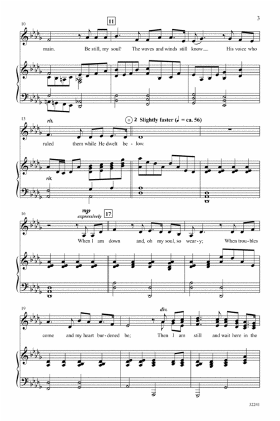 You Raise Me Up Women's Choir scores gallery preview page 4
