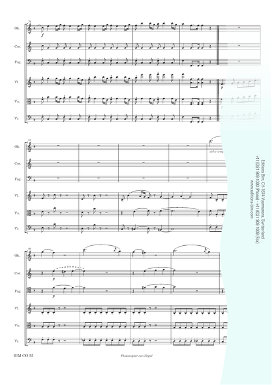 Sesteto No 2 Bassoon scores gallery preview page 8