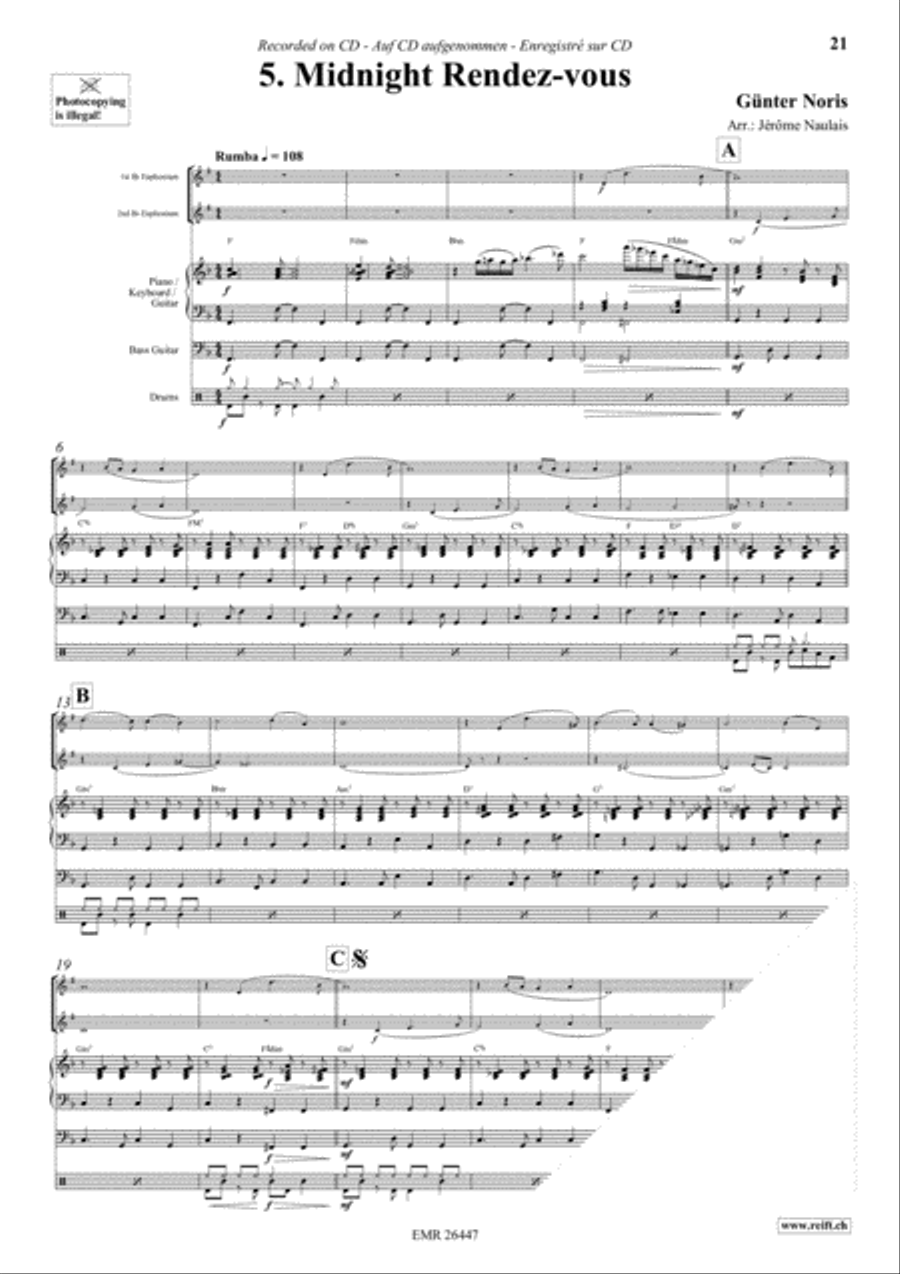 Let's Dance Volume 3 Euphonium Duet scores gallery preview page 7