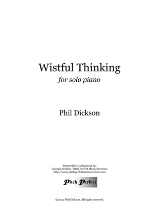Book cover for Wistful Thinking - by Phil Dickson