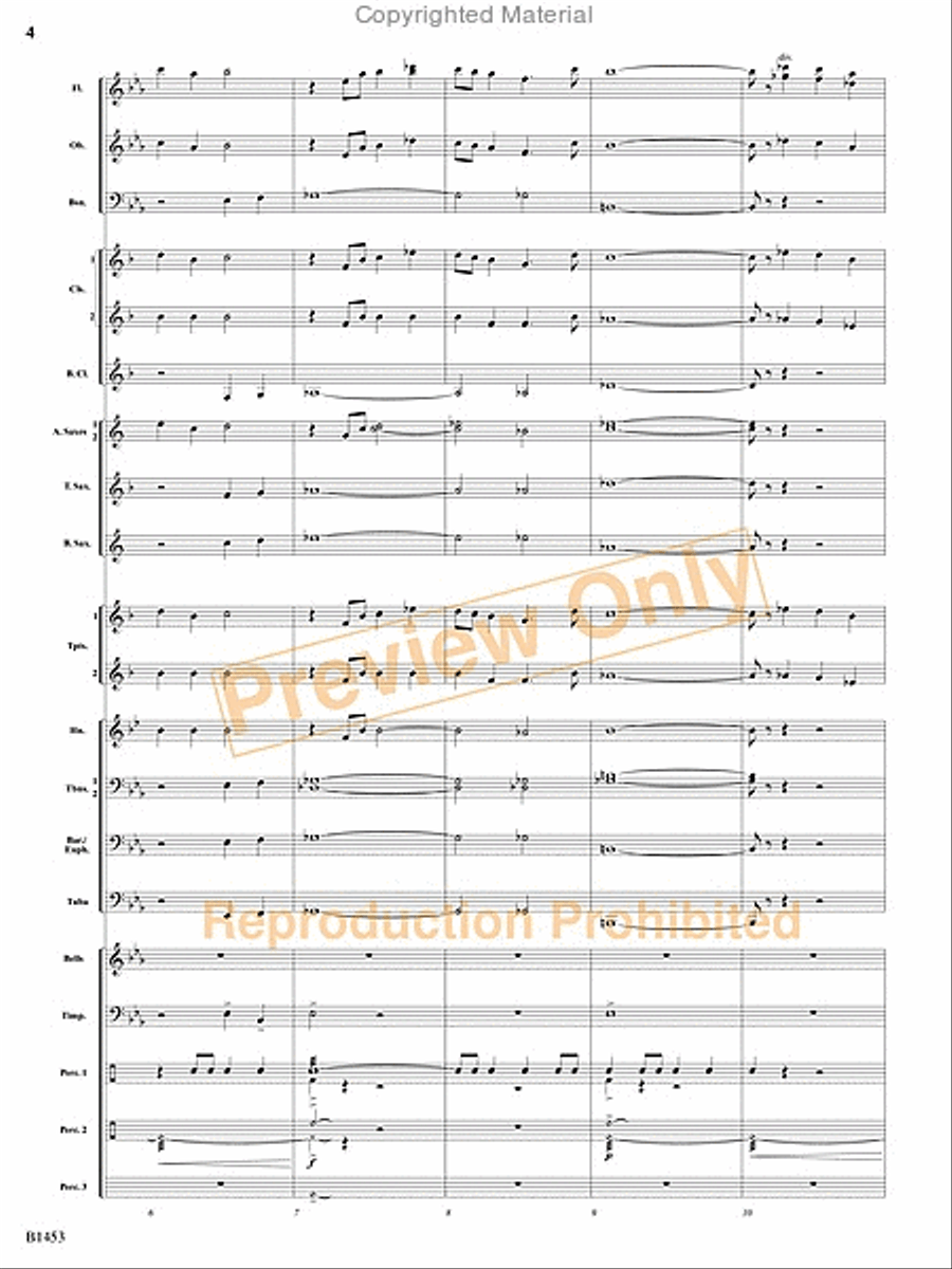 Soaring! Concert Band scores gallery preview page 3