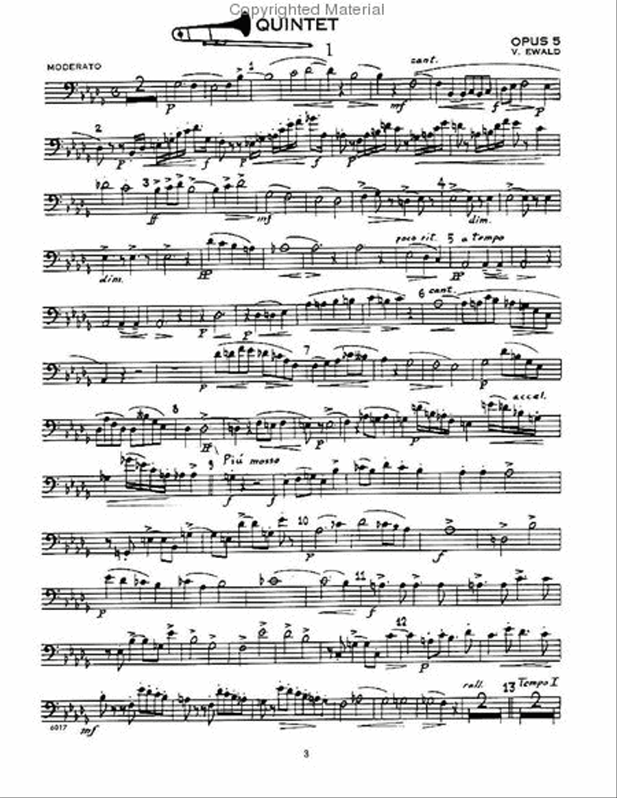 Baroque, Brass & Beyond Trombone Solo scores gallery preview page 2