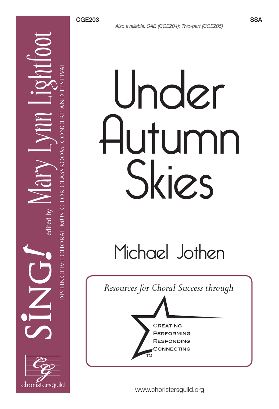 Under Autumn Skies (SSA)