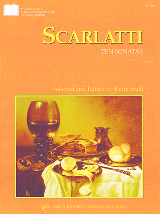 Book cover for Scarlatti Ten Sonatas