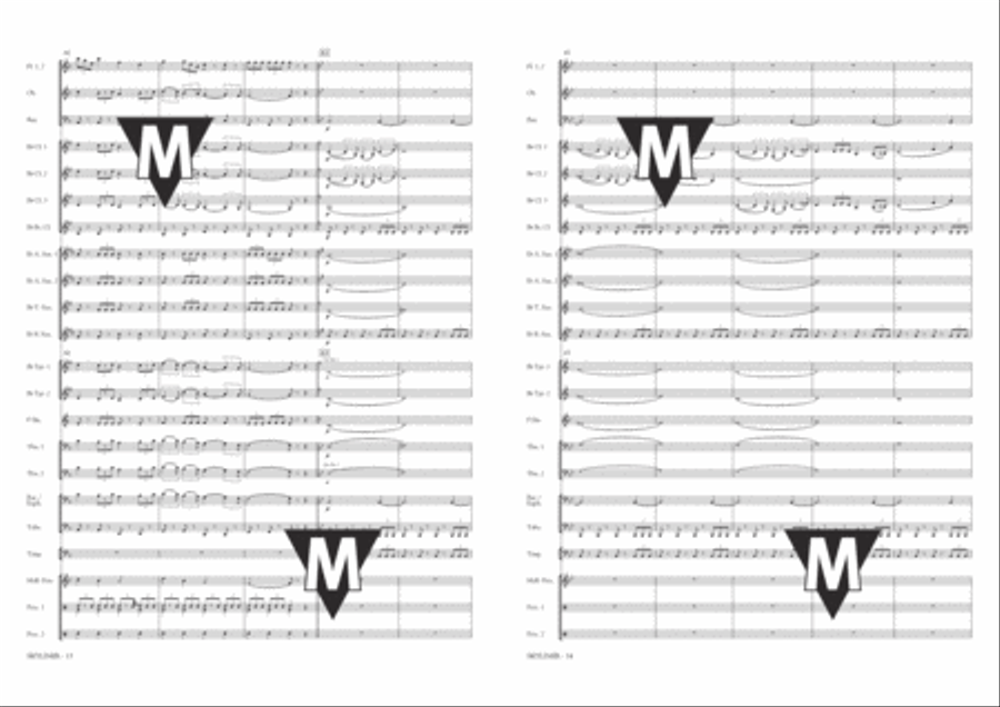 Skyliner Concert Band scores gallery preview page 8