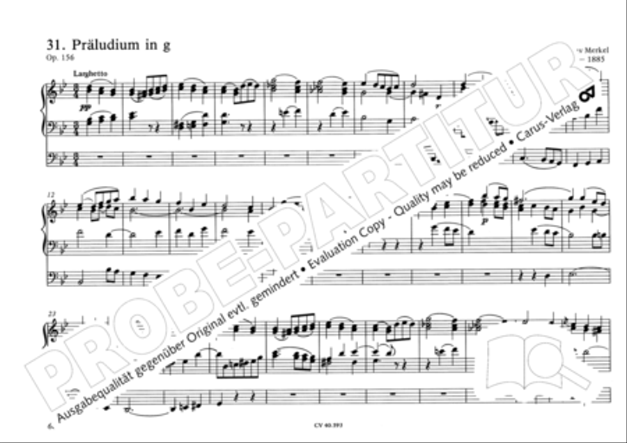 Free Organ Music from the Romantic Period, Vol. I (Freie Orgelmusik der Romantik, Band I) Organ scores gallery preview page 73