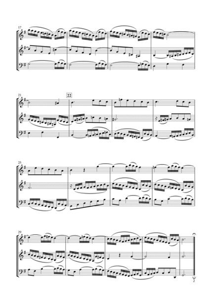Sinfonia No.10 BWV.796 for Two Violins & Violoncello image number null