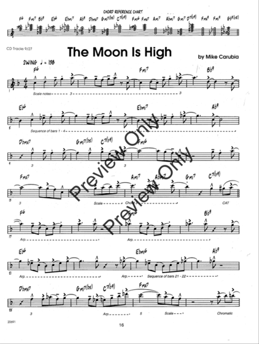 Effective Etudes For Jazz - Flute - Book with MP3 Downloads Jazz Ensemble scores gallery preview page 17