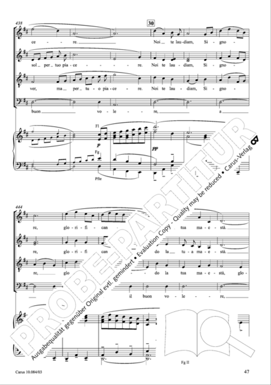 Lauda per la Nativita del Signore Divisi scores gallery preview page 48