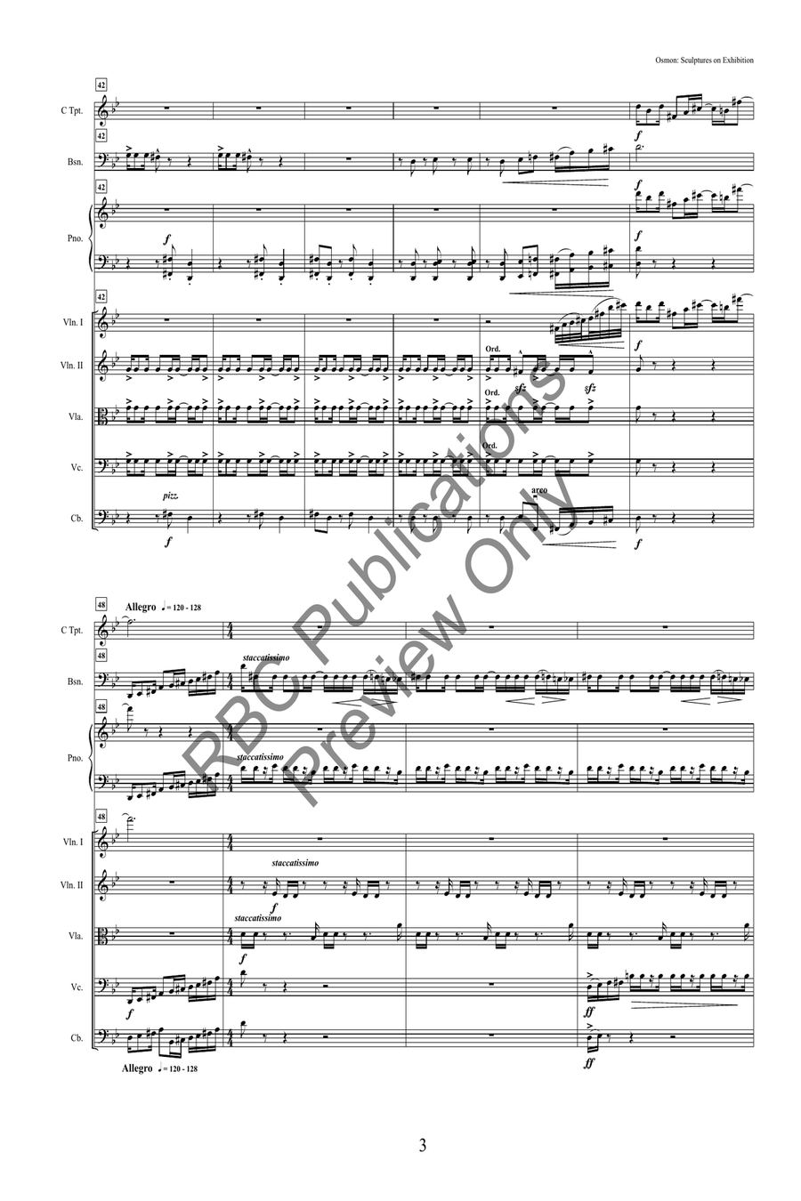 Gavotte One And Two Suite In D