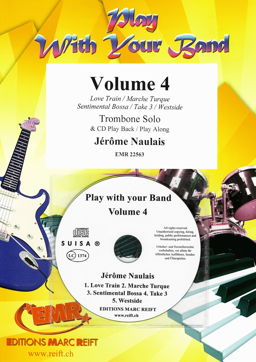 Play With Your Band Volume 4 Trombone scores gallery preview page 1