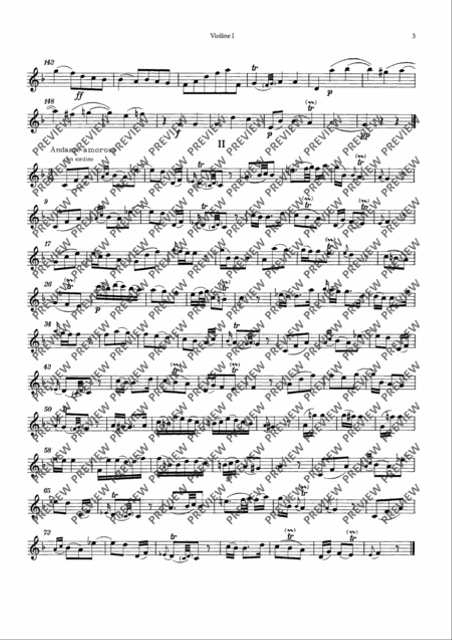 Symphony D minor Chamber Orchestra scores gallery preview page 5