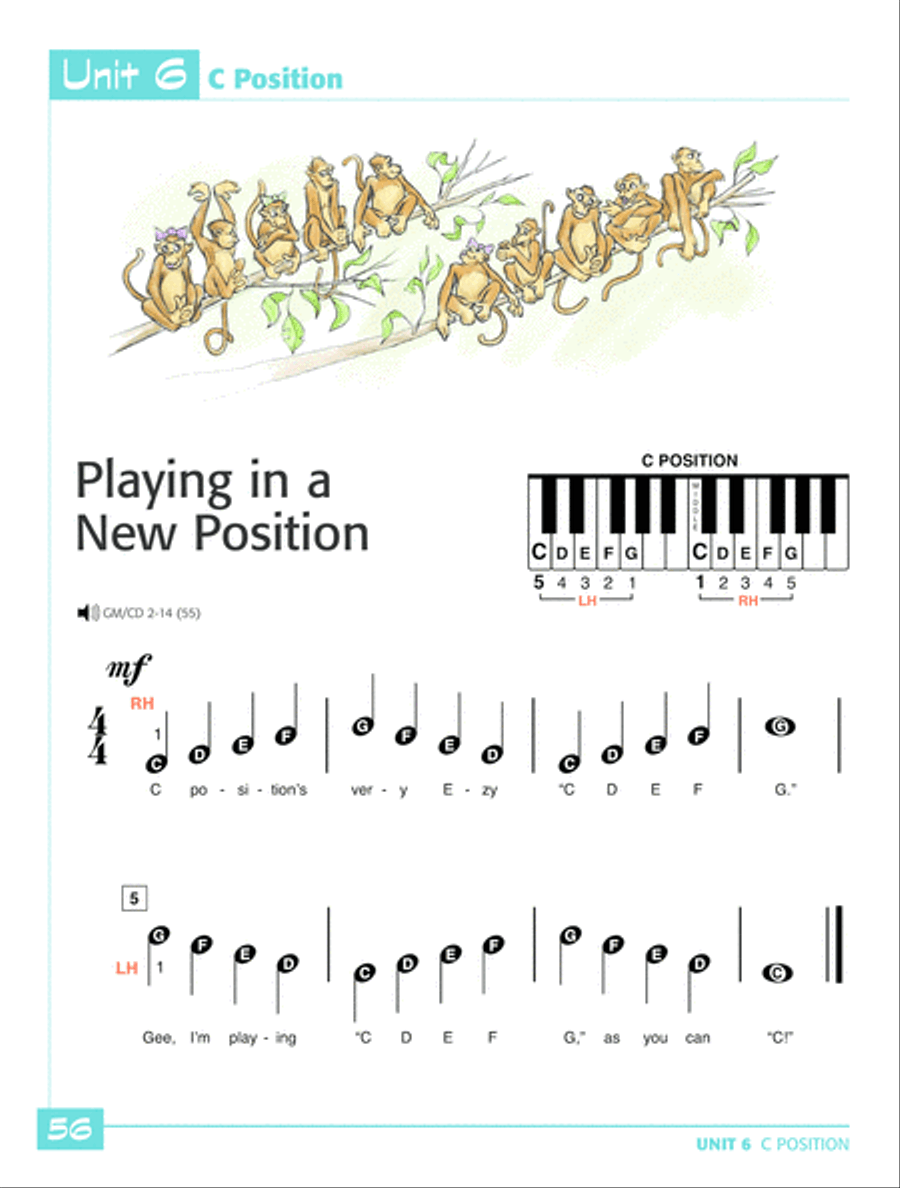 Alfred's Basic Group Piano Course, Book 1 Piano Method scores gallery preview page 8