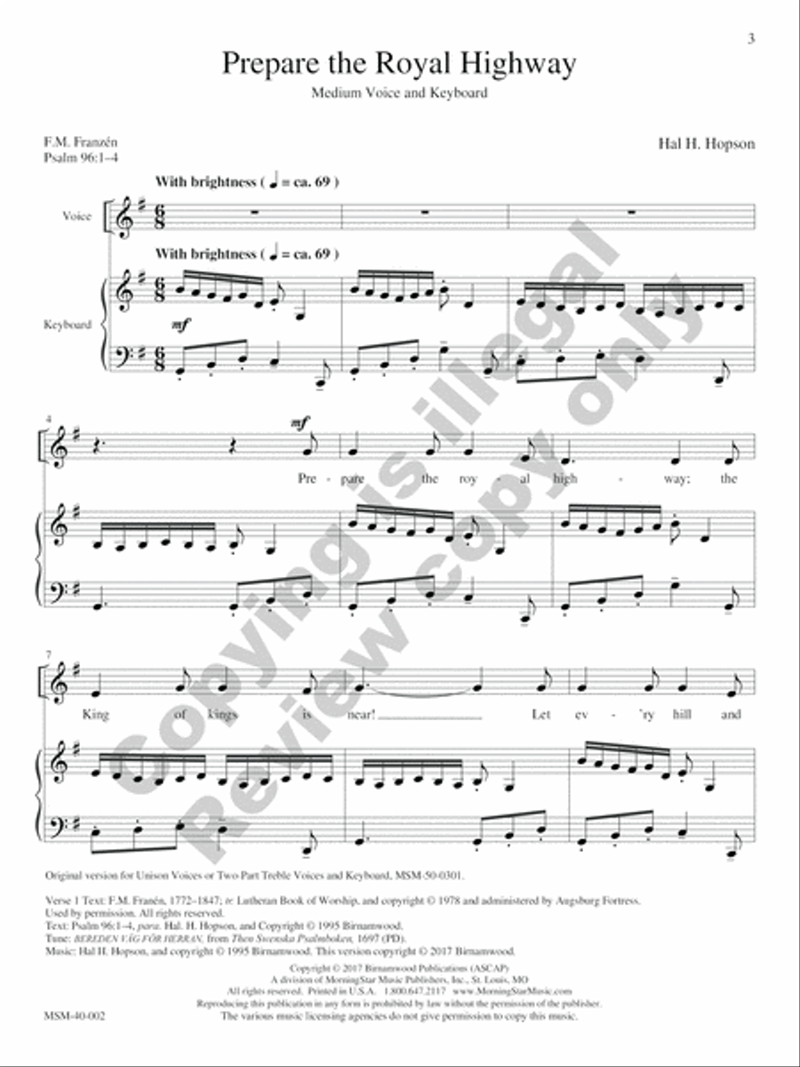 Seasons and Celebrations (Winter) Medium Voice scores gallery preview page 22
