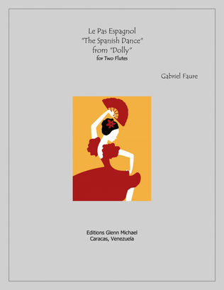 Book cover for Spanish Dance for Two Flutes