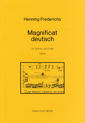 Magnificat deutsch für Sopran und Orgel (1976)