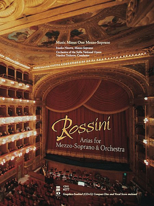 Book cover for Rossini - Opera Arias for Mezzo-Soprano and Orchestra