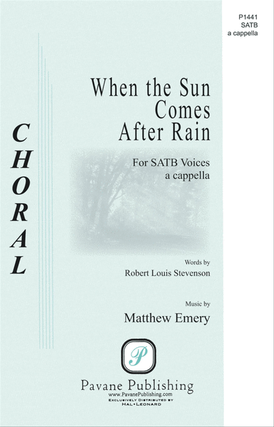When the Sun Comes After Rain 4-Part scores gallery preview page 1