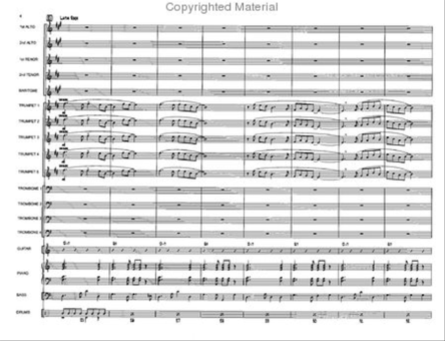 Northern Encounter Jazz Ensemble scores gallery preview page 5