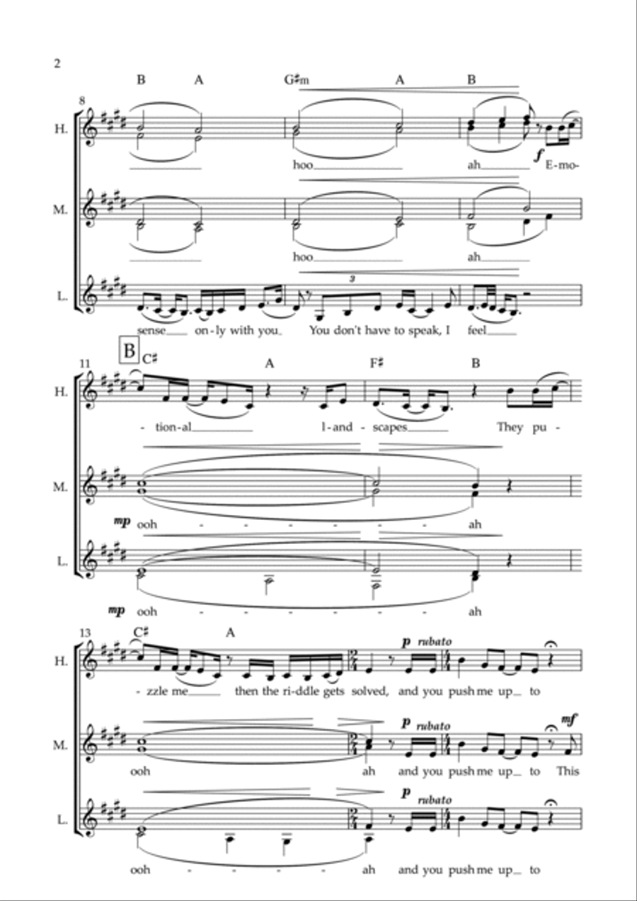 Joga A Cappella scores gallery preview page 2