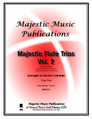Book cover for Majestic Flute Trios, Vol. 2