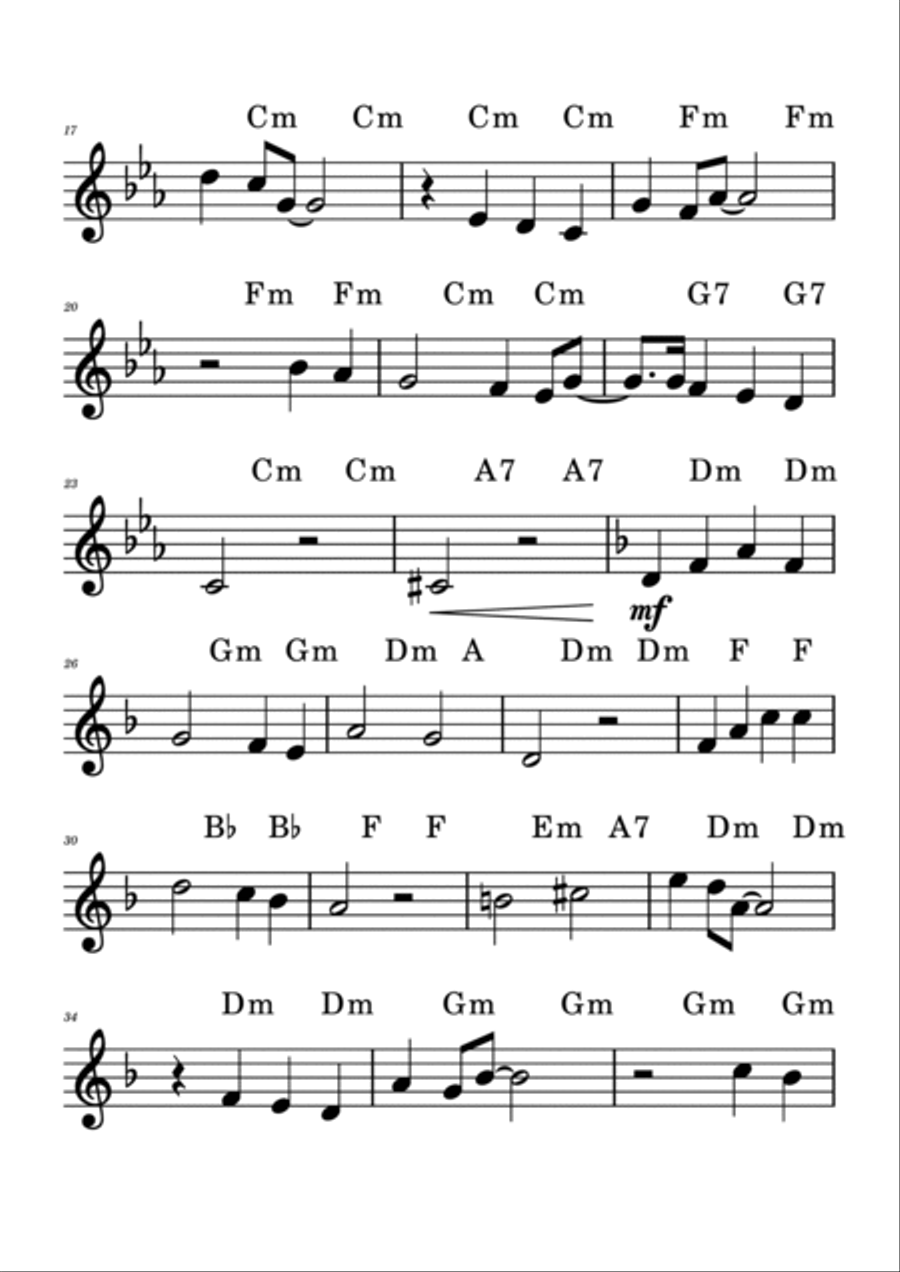 Midnight In Moscow Midnight In Moscow Piano scores gallery preview page 2